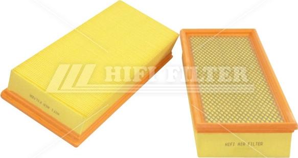 HIFI FILTER SA 8336 - Воздушный фильтр, двигатель unicars.by