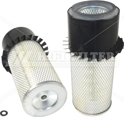 HIFI FILTER SA 10387 K - Воздушный фильтр, двигатель unicars.by