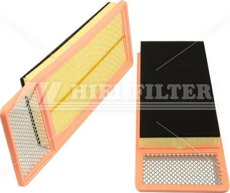 HIFI FILTER SA 7094 - Воздушный фильтр, двигатель unicars.by