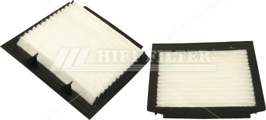 HIFI FILTER SC 6018 - Фильтр воздуха в салоне unicars.by