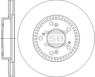 Brembo 09A45510 - Тормозной диск unicars.by