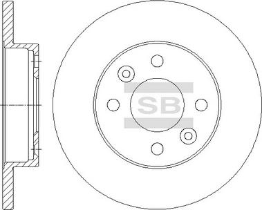 Hi-Q SD3050 - Тормозной диск unicars.by