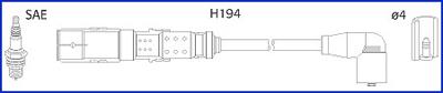 Hitachi 134791 - Комплект проводов зажигания unicars.by