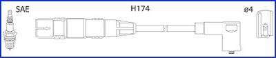 Hitachi 134714 - Комплект проводов зажигания unicars.by