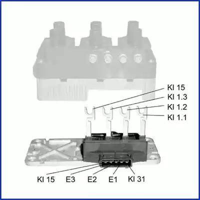 Hitachi 138428 - Катушка зажигания unicars.by