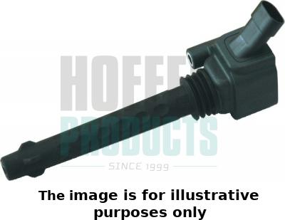 Hoffer 8010541E - Катушка зажигания unicars.by