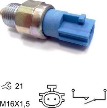 Hoffer 3600041 - Датчик, переключатель, фара заднего хода unicars.by