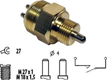 Hoffer 3600028 - Выключатель, блокировка диффе unicars.by