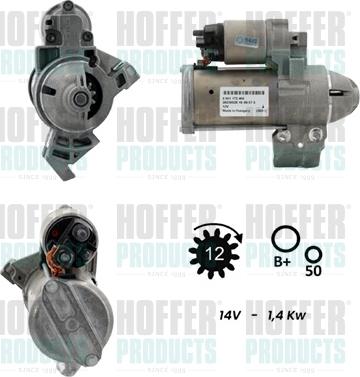 Hoffer H5010964G - Стартер unicars.by