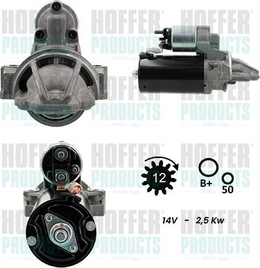 Hoffer H5010420G - Стартер unicars.by