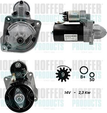 Hoffer H5010060G - Стартер unicars.by