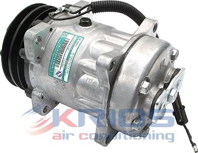 Hoffer KSB124S - Компрессор кондиционера unicars.by