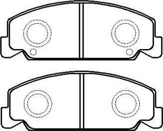 SACHS 111_1029 - Тормозные колодки, дисковые, комплект unicars.by