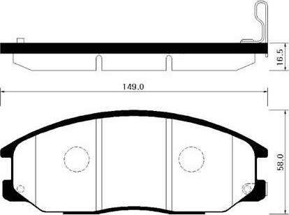 Magneti Marelli 363702161288 - Тормозные колодки, дисковые, комплект unicars.by