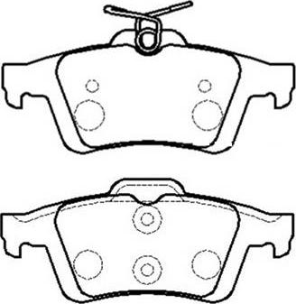 Valeo 9010903 - Тормозные колодки, дисковые, комплект unicars.by