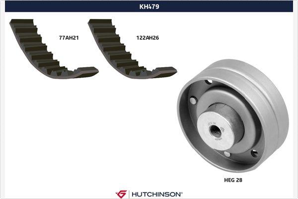 Hutchinson KH 479 - Комплект зубчатого ремня ГРМ unicars.by