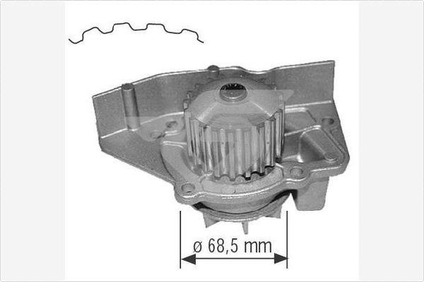 Hutchinson WP0026V - Водяной насос unicars.by