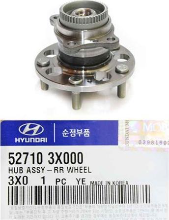 Hyundai 52710-3X000 - Комплект подшипника ступицы колеса unicars.by