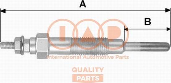 IAP QUALITY PARTS 810-09031 - Свеча накаливания unicars.by