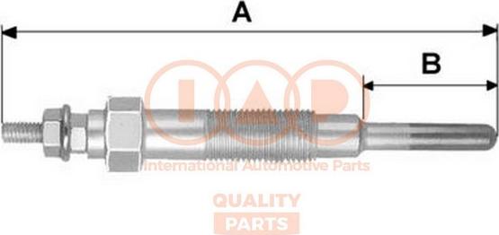 IAP QUALITY PARTS 810-14072 - Свеча накаливания unicars.by