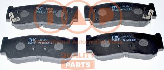 IAP QUALITY PARTS 704-07089 - Тормозные колодки, дисковые, комплект unicars.by