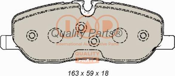 IAP QUALITY PARTS 704-14078P - Тормозные колодки, дисковые, комплект unicars.by