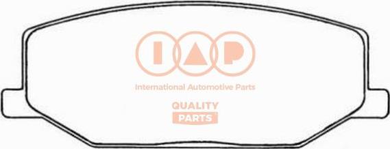 IAP QUALITY PARTS 704-16020P - Тормозные колодки, дисковые, комплект unicars.by