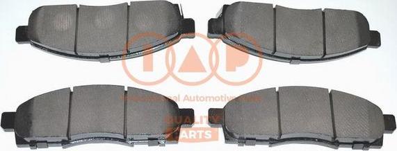 IAP QUALITY PARTS 704-13220X - Тормозные колодки, дисковые, комплект unicars.by