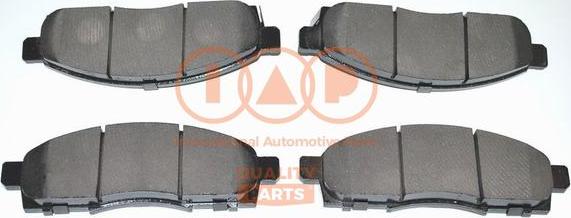 IAP QUALITY PARTS 704-13220 - Тормозные колодки, дисковые, комплект unicars.by