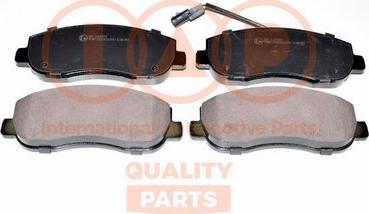 IAP QUALITY PARTS 704-13221X - Тормозные колодки, дисковые, комплект unicars.by