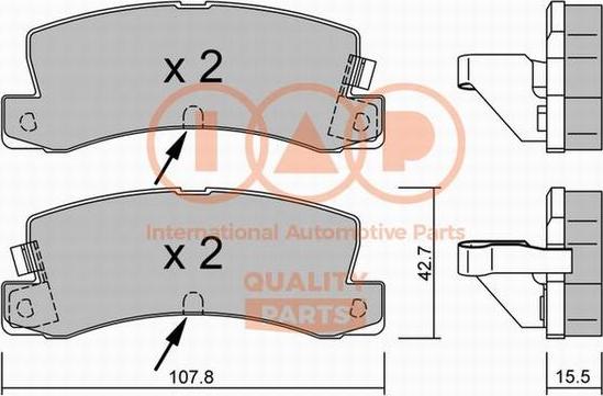 Magneti Marelli 323700024400 - Тормозные колодки, дисковые, комплект unicars.by