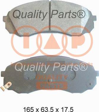 IAP QUALITY PARTS 704-21055 - Тормозные колодки, дисковые, комплект unicars.by