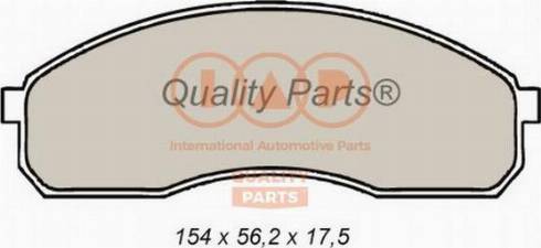 IAP QUALITY PARTS 704-21082X - Тормозные колодки, дисковые, комплект unicars.by