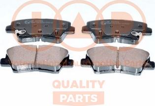 IAP QUALITY PARTS 704-21177X - Тормозные колодки, дисковые, комплект unicars.by