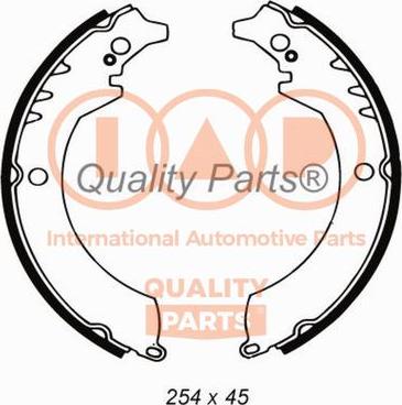 IAP QUALITY PARTS 705-03020 - Комплект тормозных колодок, барабанные unicars.by