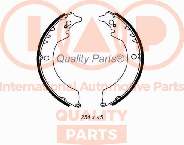 IAP QUALITY PARTS 705-03020 - Комплект тормозных колодок, барабанные unicars.by