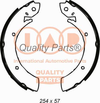 IAP QUALITY PARTS 705-13062 - Комплект тормозных колодок, барабанные unicars.by