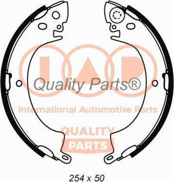 IAP QUALITY PARTS 705-12020 - Комплект тормозных колодок, барабанные unicars.by