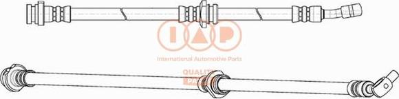 IAP QUALITY PARTS 708-13110 - Тормозной шланг unicars.by