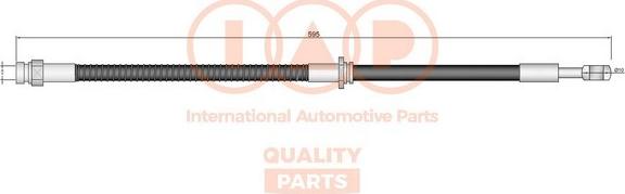 IAP QUALITY PARTS 708-12055 - Тормозной шланг unicars.by