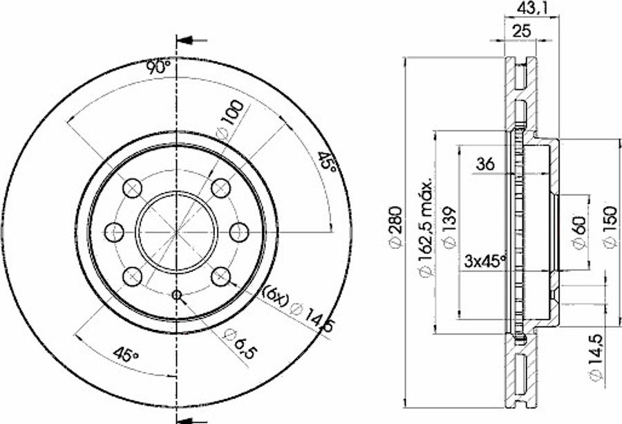 Icer 78BD9007 - Тормозной диск unicars.by