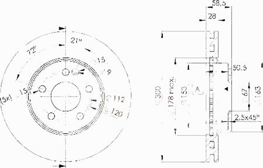 Icer 78BD0415 - Тормозной диск unicars.by