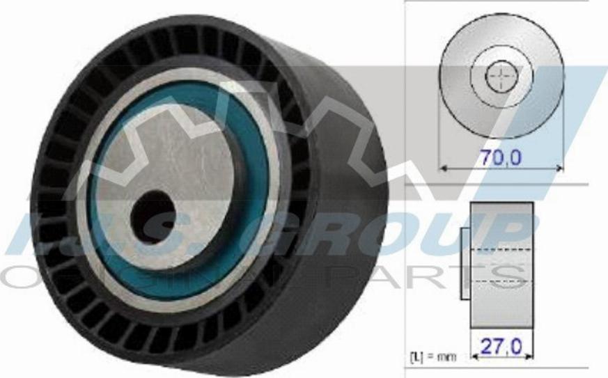 IJS 93-1145 - Натяжитель, поликлиновый ремень unicars.by