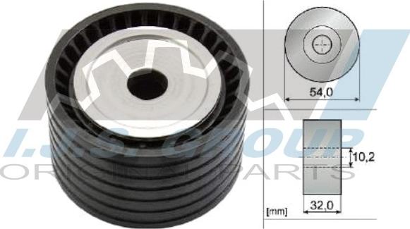 IJS GROUP 93-1236 - Направляющий ролик, зубчатый ремень ГРМ unicars.by