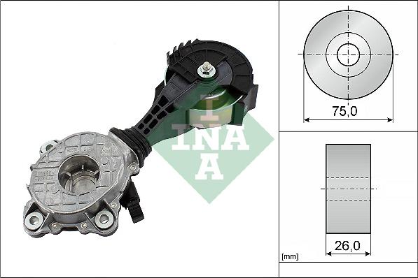 INA 534 0426 10 - Натяжитель, поликлиновый ремень unicars.by