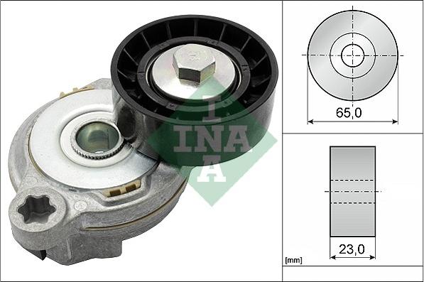 INA 534 0605 10 - Натяжитель, поликлиновый ремень unicars.by