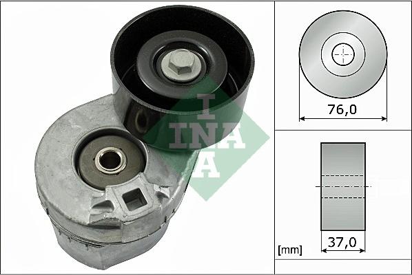 INA 534 0031 10 - Натяжитель, поликлиновый ремень unicars.by