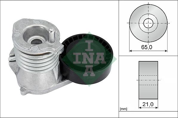 INA 534 0029 10 - Натяжитель, поликлиновый ремень unicars.by