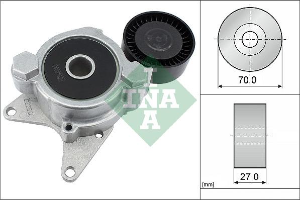 INA 534 0174 10 - Натяжитель, поликлиновый ремень unicars.by