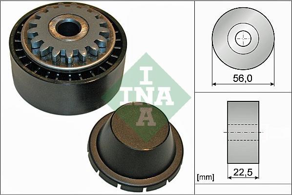 INA 531 0854 10 - Ролик, поликлиновый ремень unicars.by